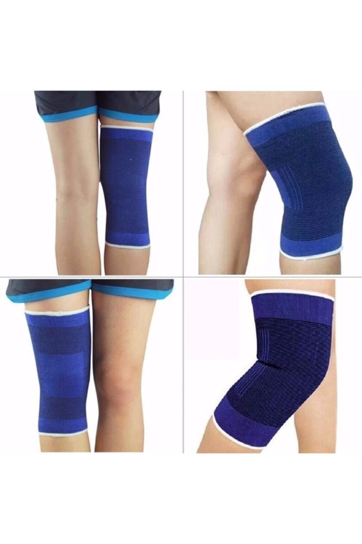 hipiylow Ortopedik Dizlik Mavi Menisküs Medikal Bandaj Koruyucu Ağrı Spor