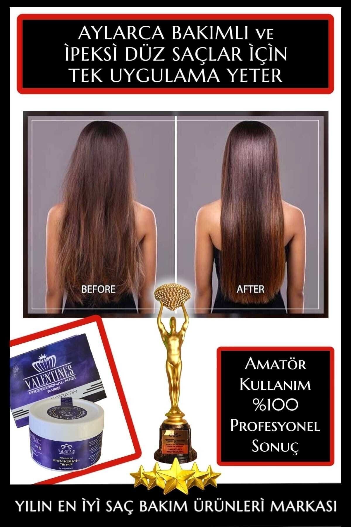 VALENTINES PROFESSIONAL-Miraculous Premium Cream Keratin - Brazilian Blow Dry and Month Lasting Care Silky 5