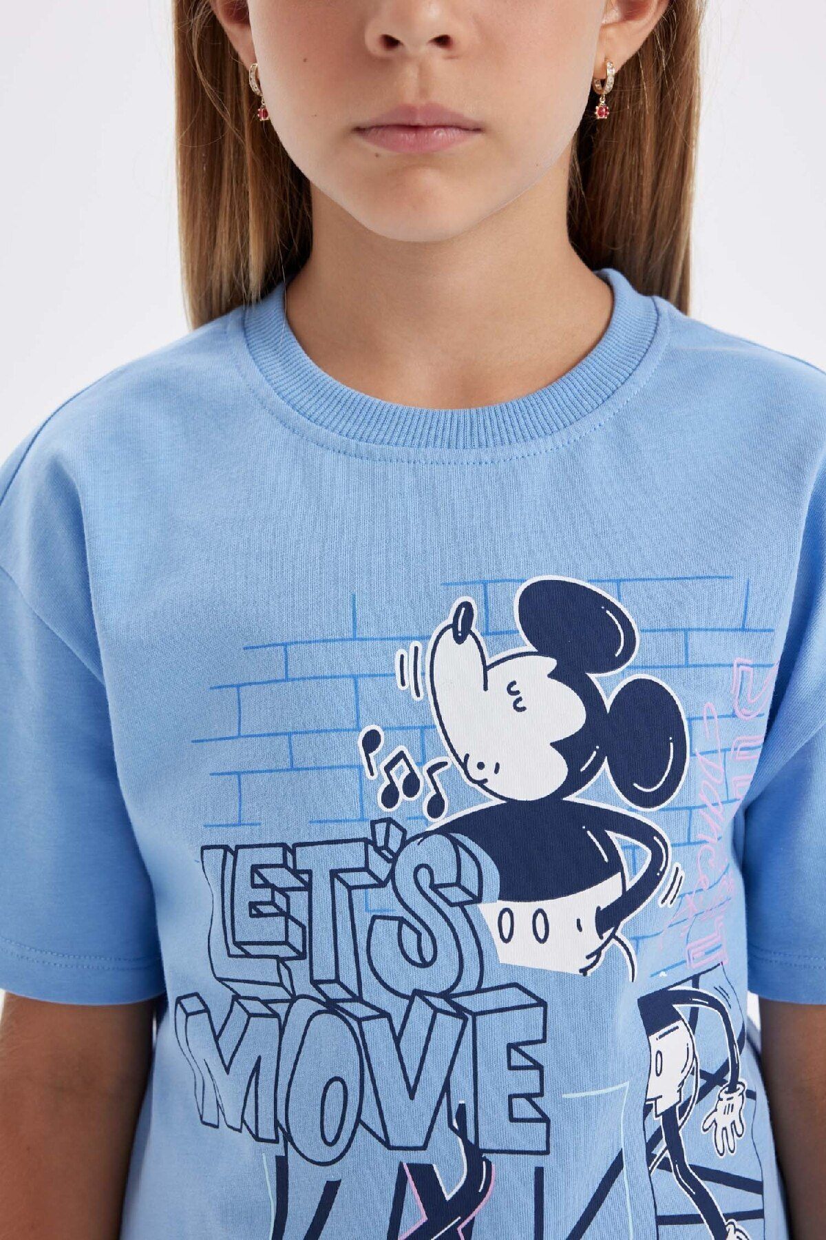 تی شرت دخترانه دفاکتو | C7356A824AU Defacto - Image 5