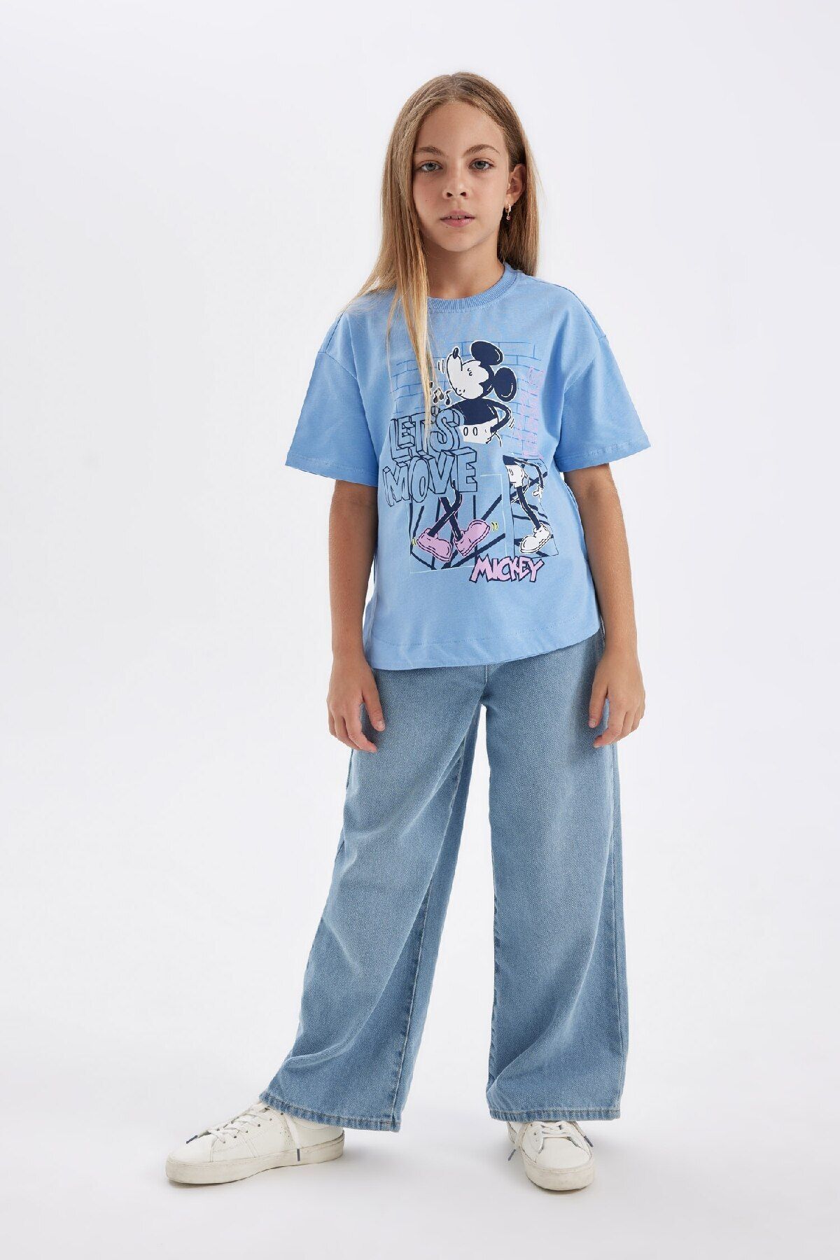 تی شرت دخترانه دفاکتو | C7356A824AU Defacto - Image 2