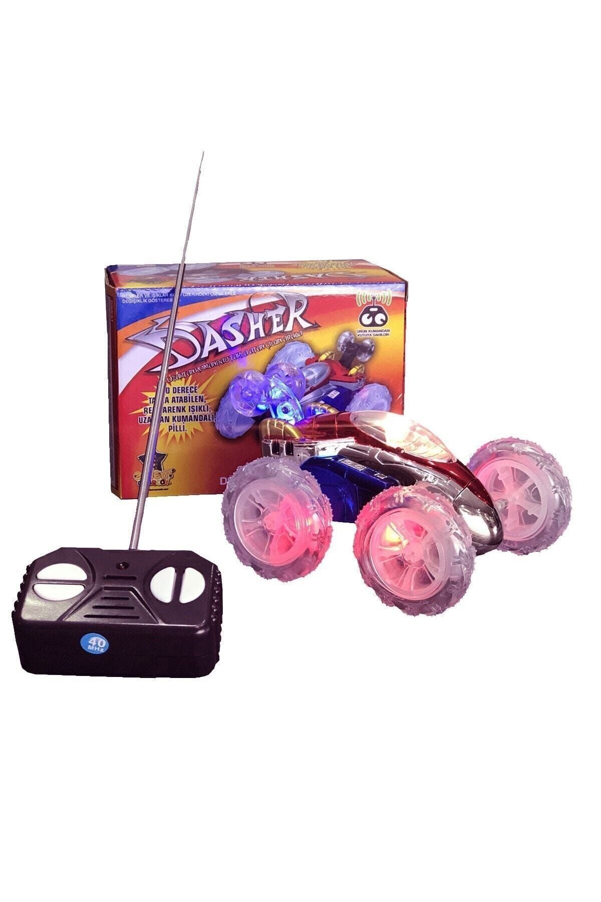Dasher Remote Control Rollover Crazy Acrobat Toy Car with Light