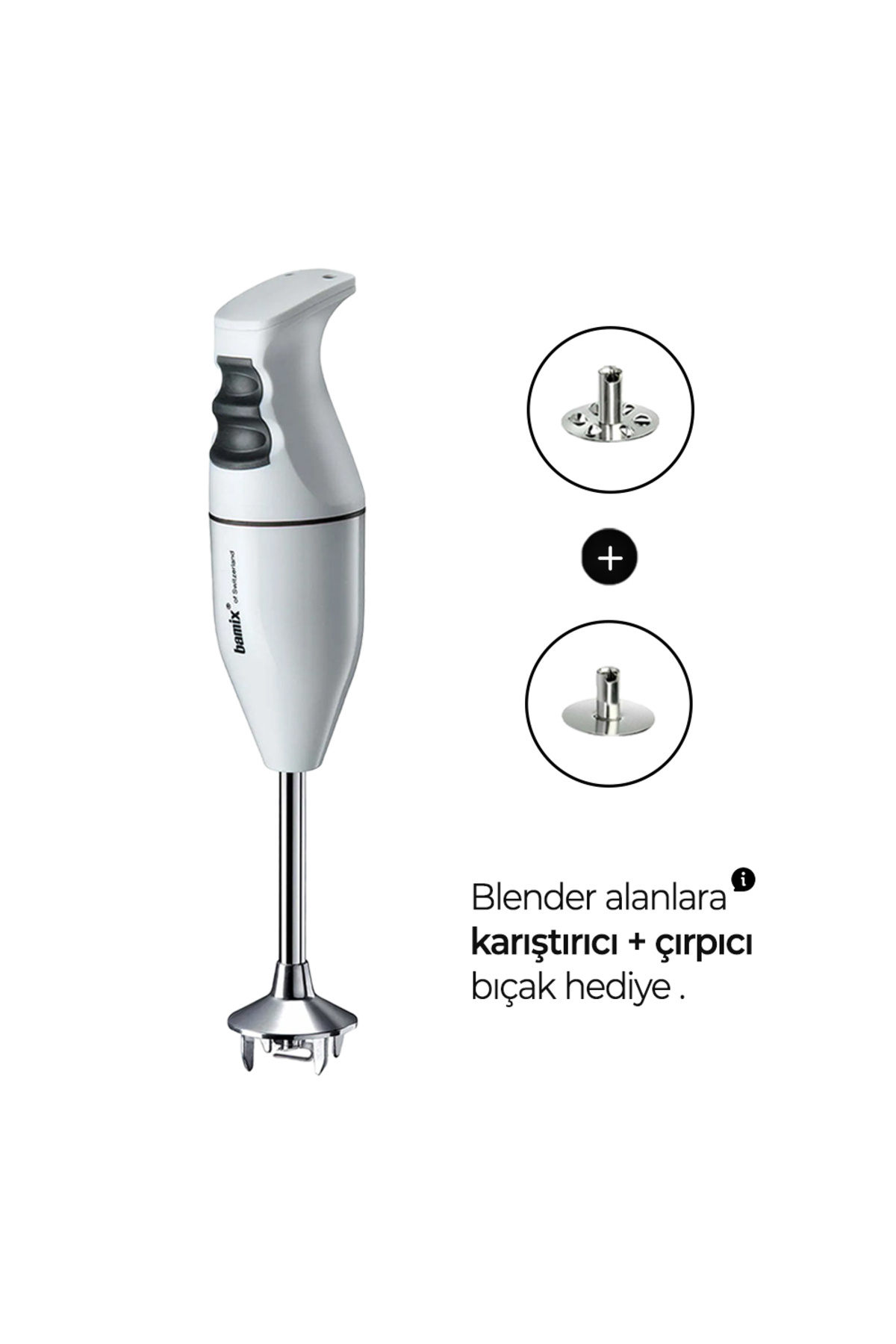 Frullatore A Immersione Bamix Classic EO140 - 140W, 2 Velocità, Made In Switzerland - Foto 9