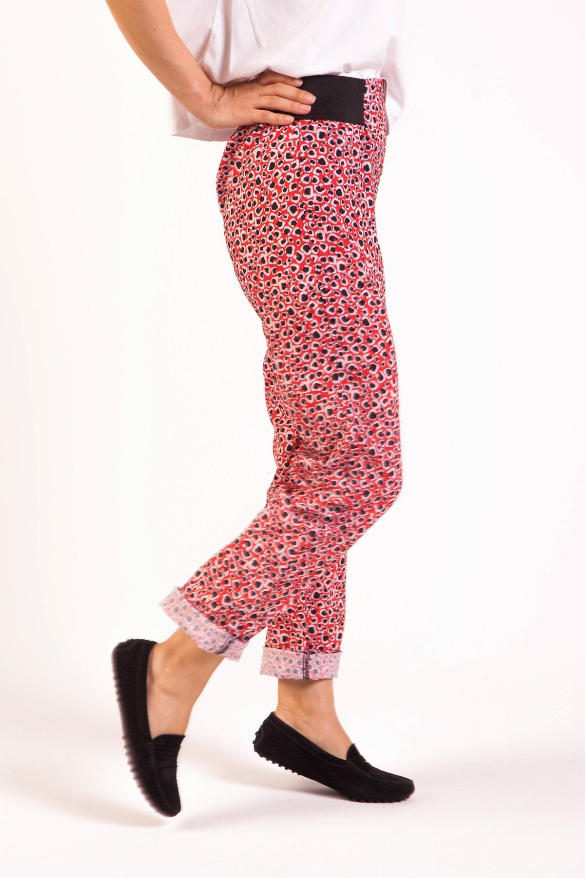 Akel-Women's Mix Pants EA-591 5010A 8
