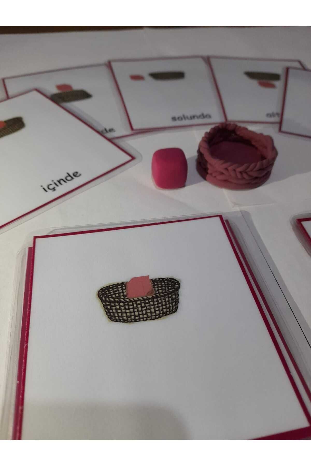 Ada Montessori Montessori Pembe Kule Türkçe Kartlar ve Objeleri fotoğrafı 3 (önizleme)