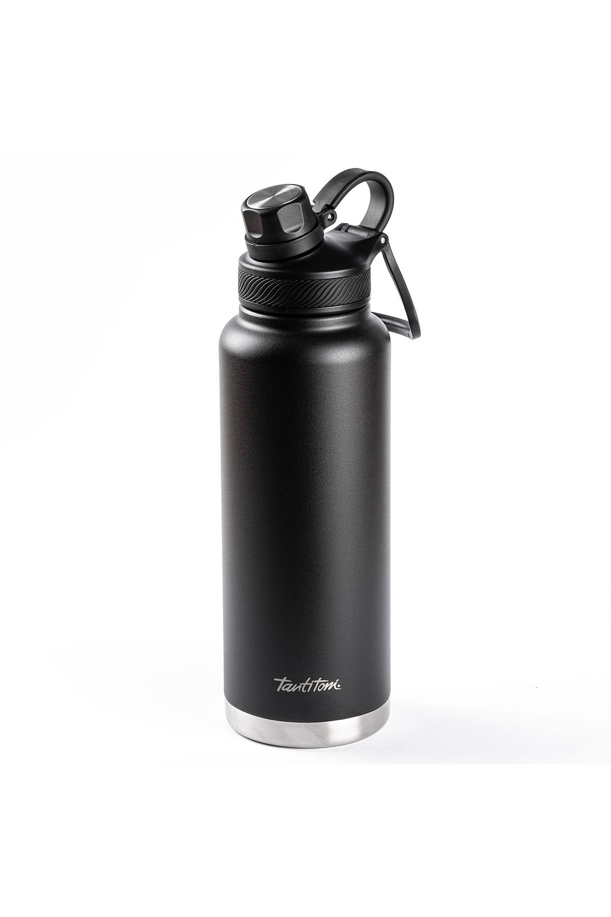 Tantitoni-BLack 1L Thermos - 2 Lids and DoubLe Layers 1