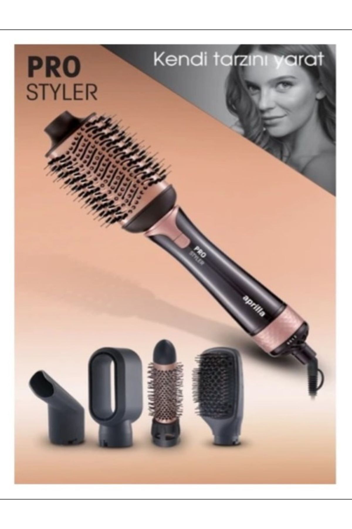 Acka エーシーケーエー アメスリフリンジトップス　sheller hyeon Aprilla AH-2038 Pro Styler 5'i 1 Arada Hava Üflemeli Saç