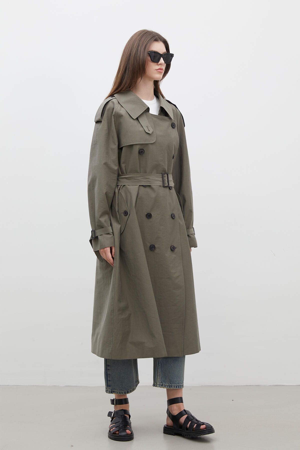 Manuka-KOPENHAG OVERSIZE TRENCHCOT KHAKI 7