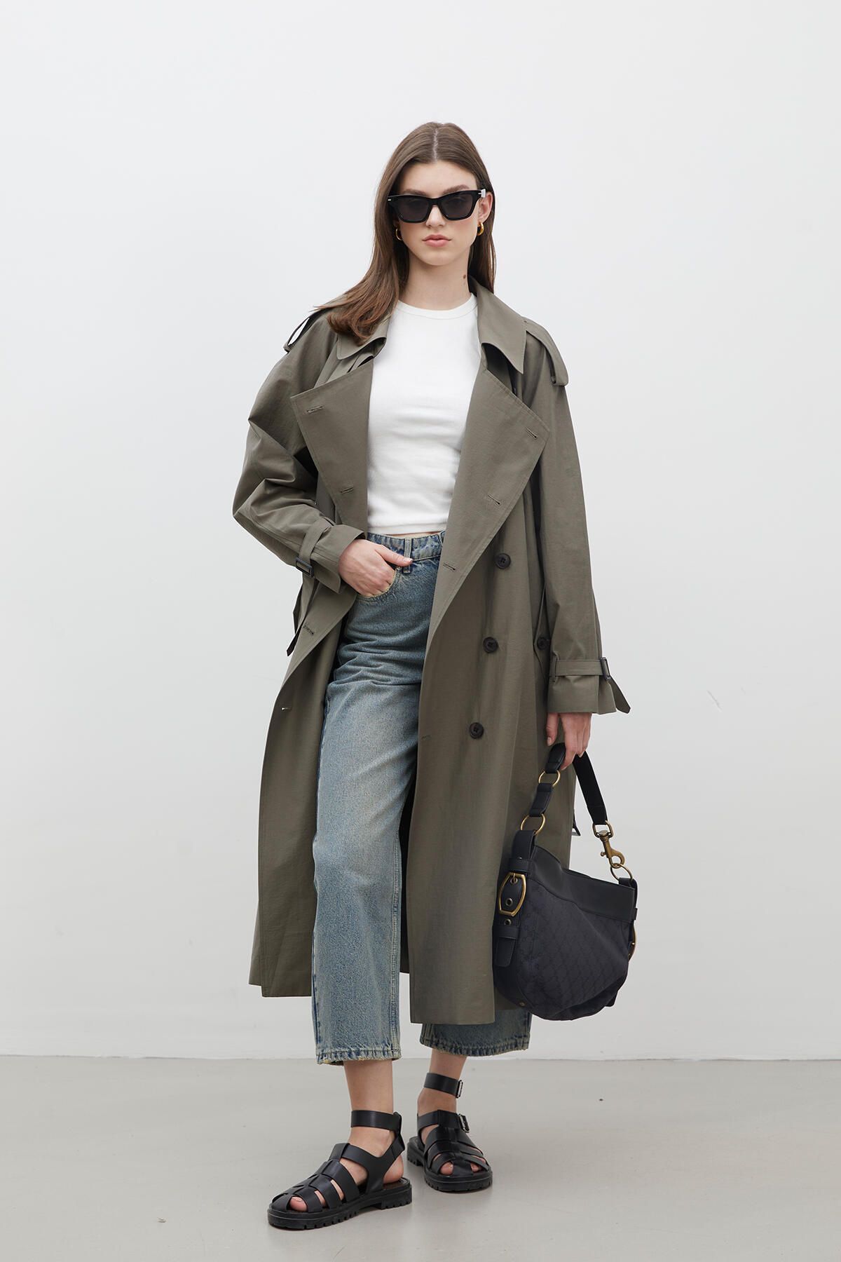 Manuka-KOPENHAG OVERSIZE TRENCHCOT KHAKI 4