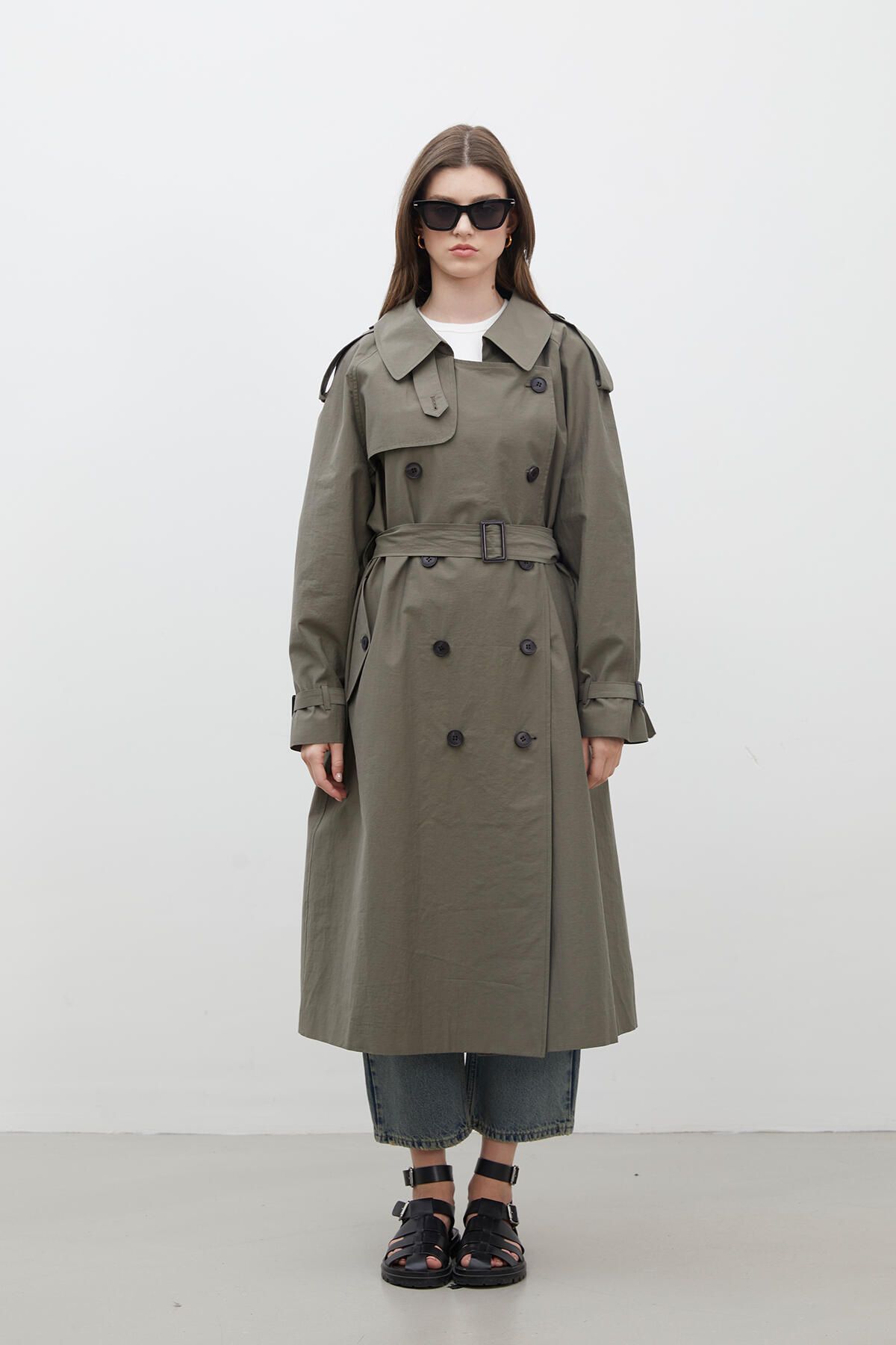 Manuka-KOPENHAG OVERSIZE TRENCHCOT KHAKI 6