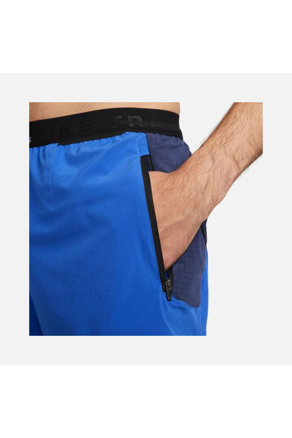شورت و شلوارک مردانه آبی سرمه ای نایکی | dv9311 اورجینال - تصویر 3