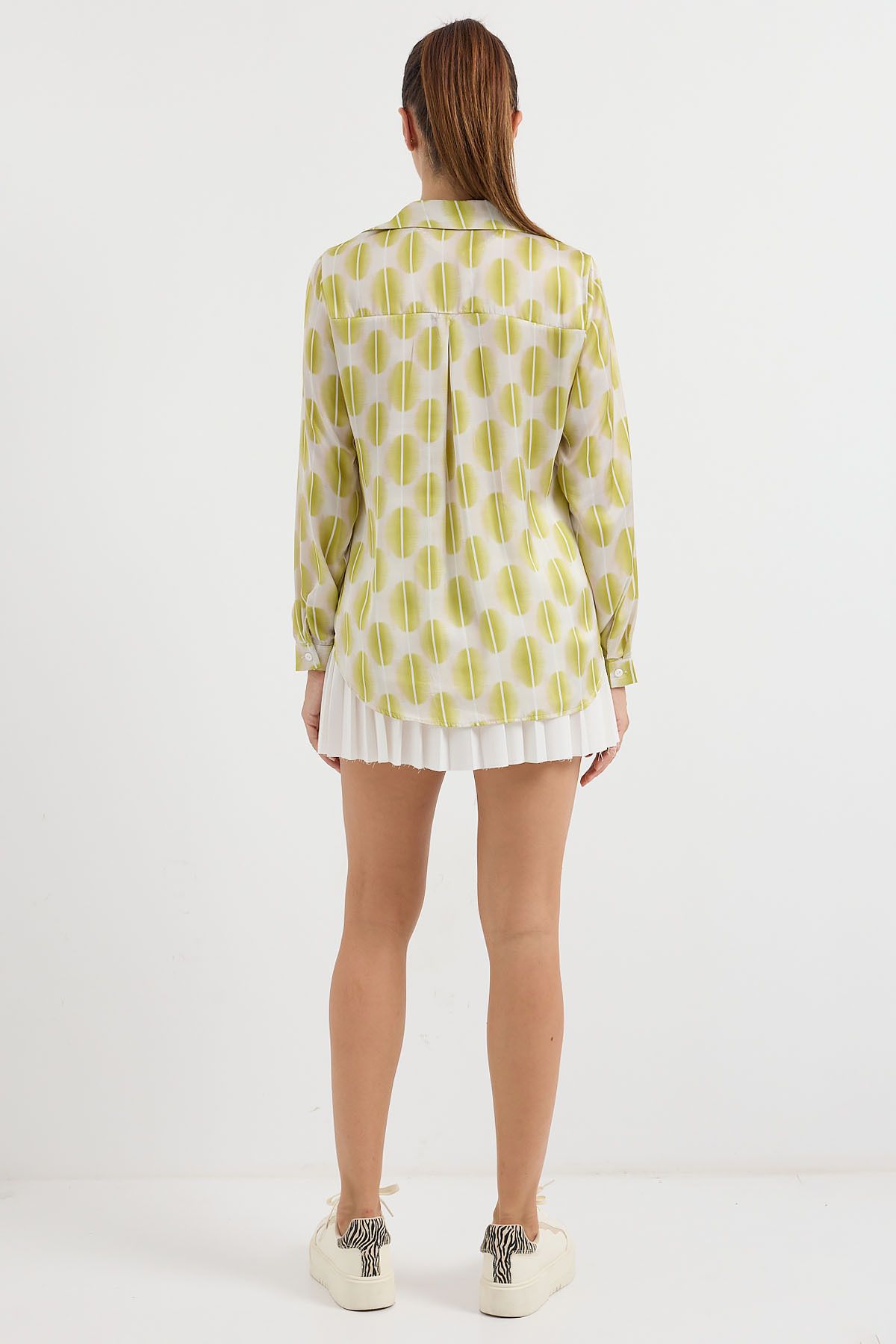 Bigdart-3964 Modell Leichtes Satinhemd - C.Yellow 6