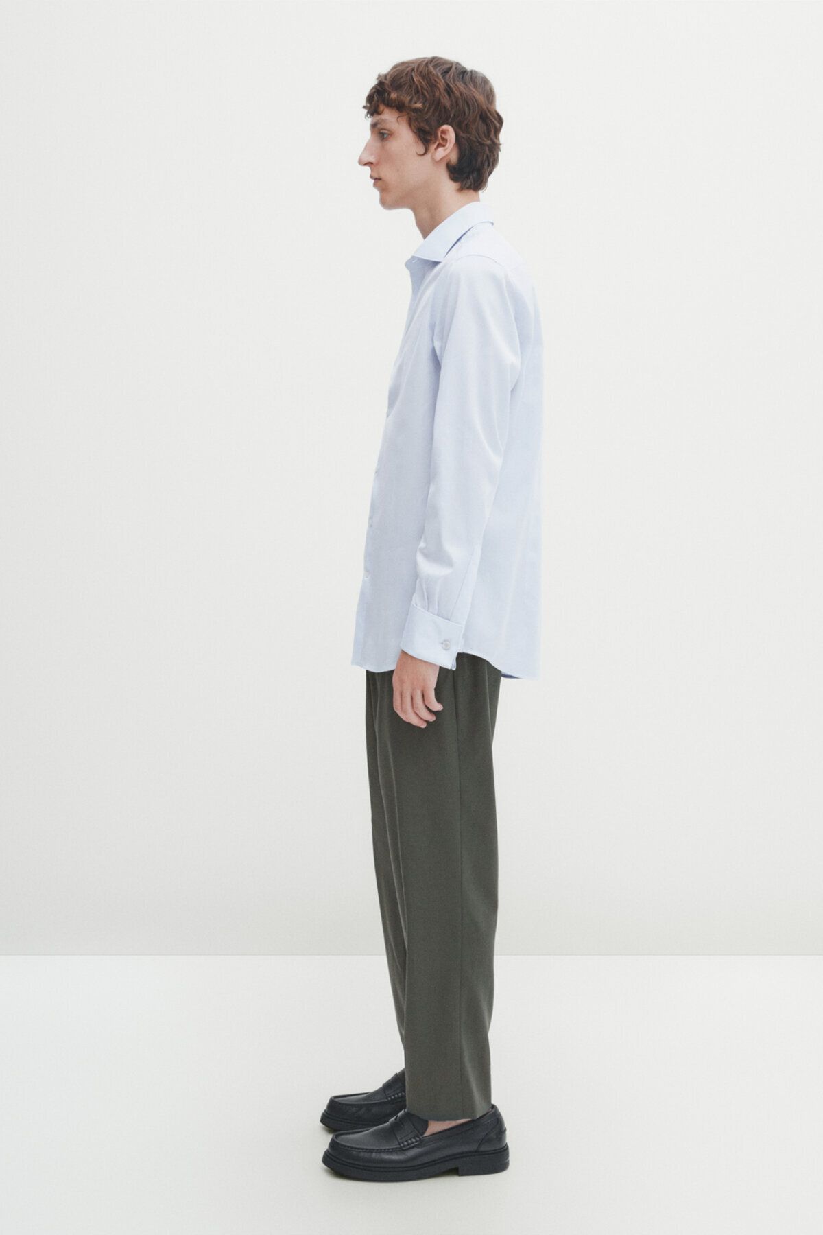 پیراهن کش دار دو کافه باریک Massimo Dutti