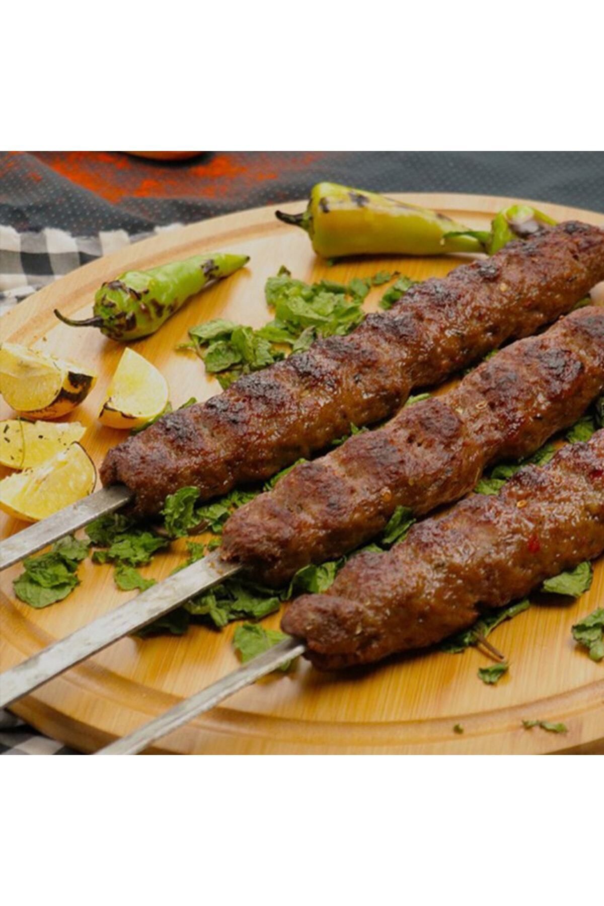 Genel Markalar Adana Kebap Beyti Döner Et Kıyma Galvaniz Şiş 50 Cm Mutfak Barbekü Izgara 12 Adet