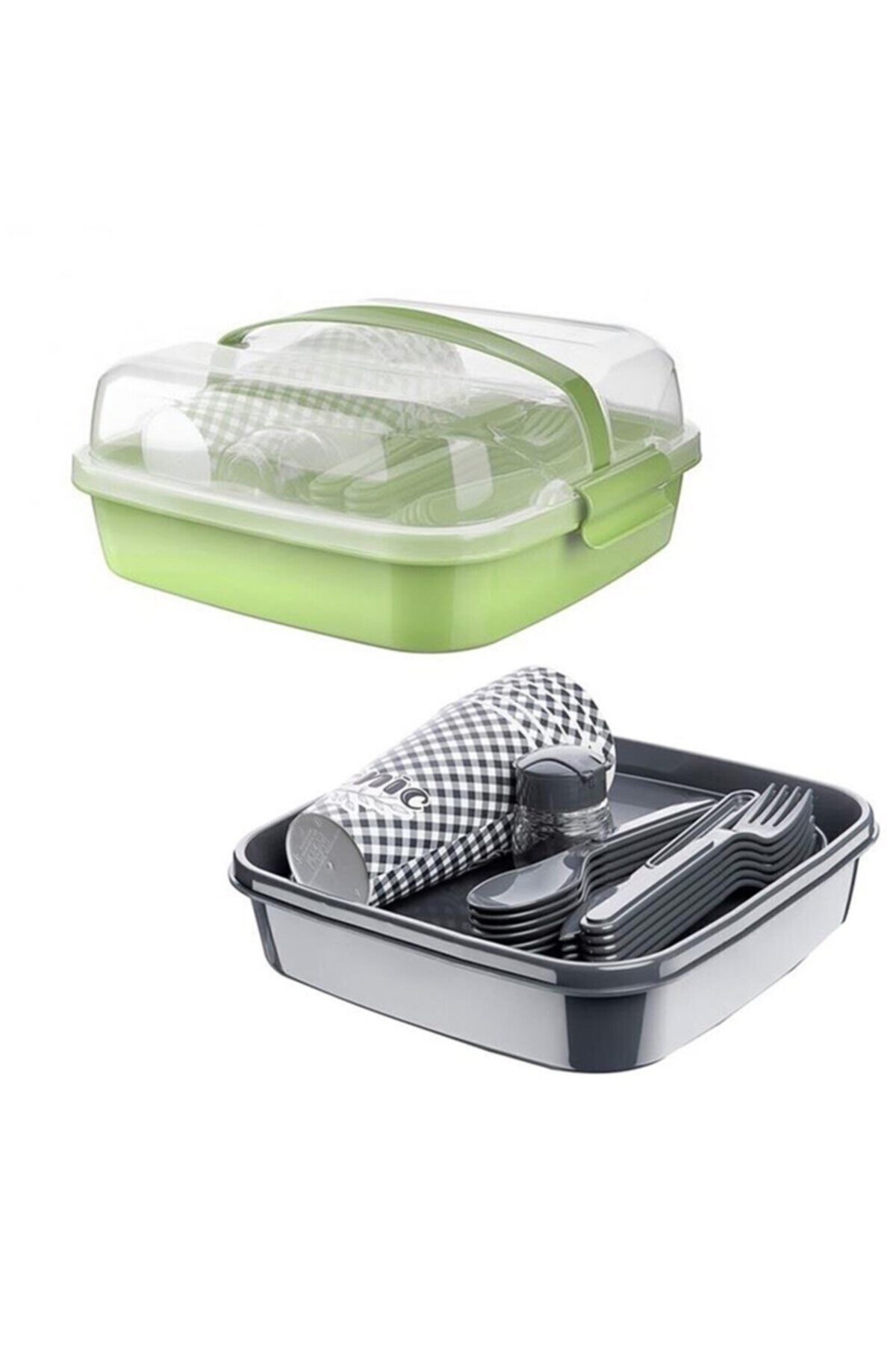 Titiz-White Picnic Set Picnic Set Multi-Purpose Picnic Set 3
