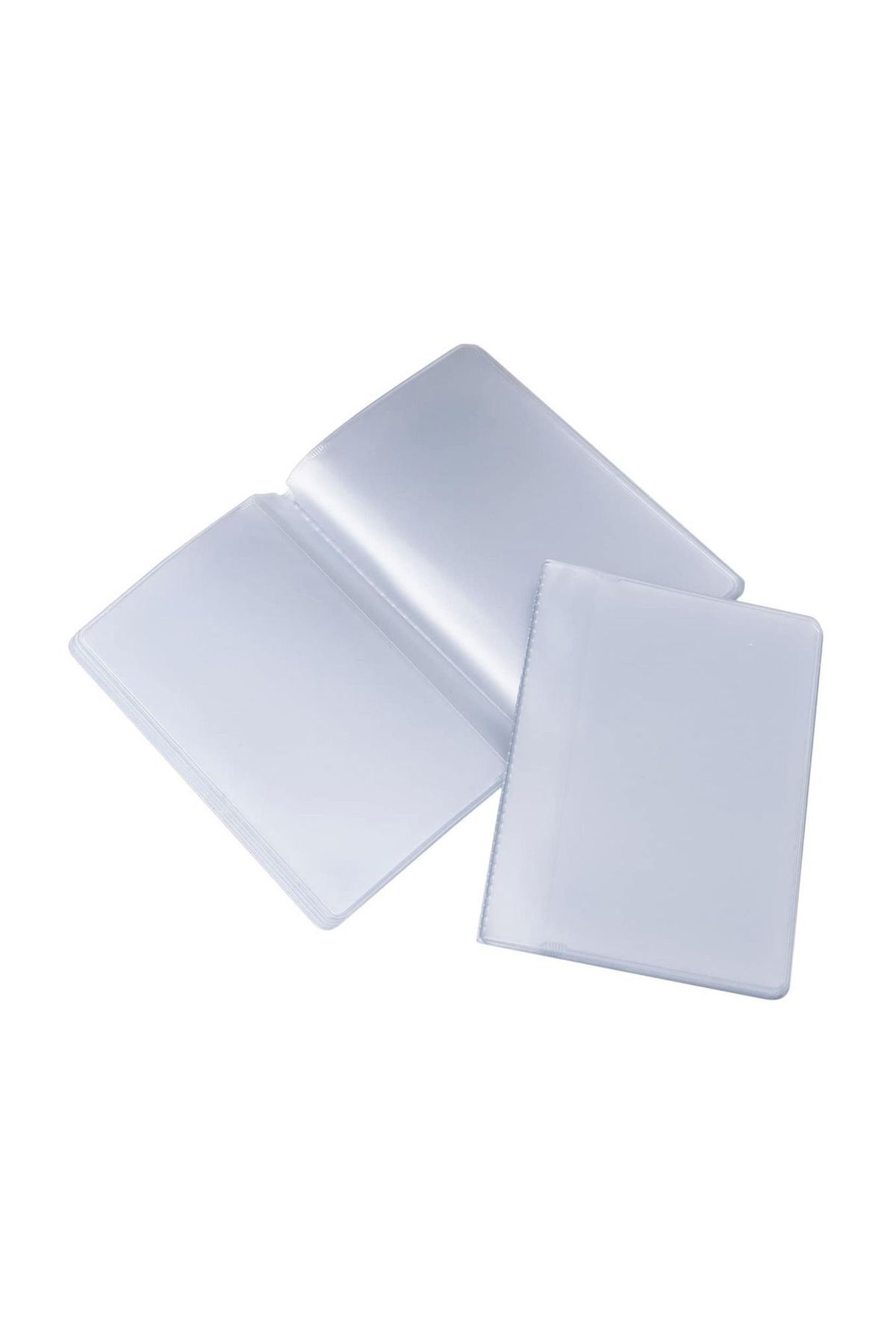 AiryFooT  Cüzdan İçi 10'lu Şeffaf Plastik Kartlık ( Dik ) - Görsel 2