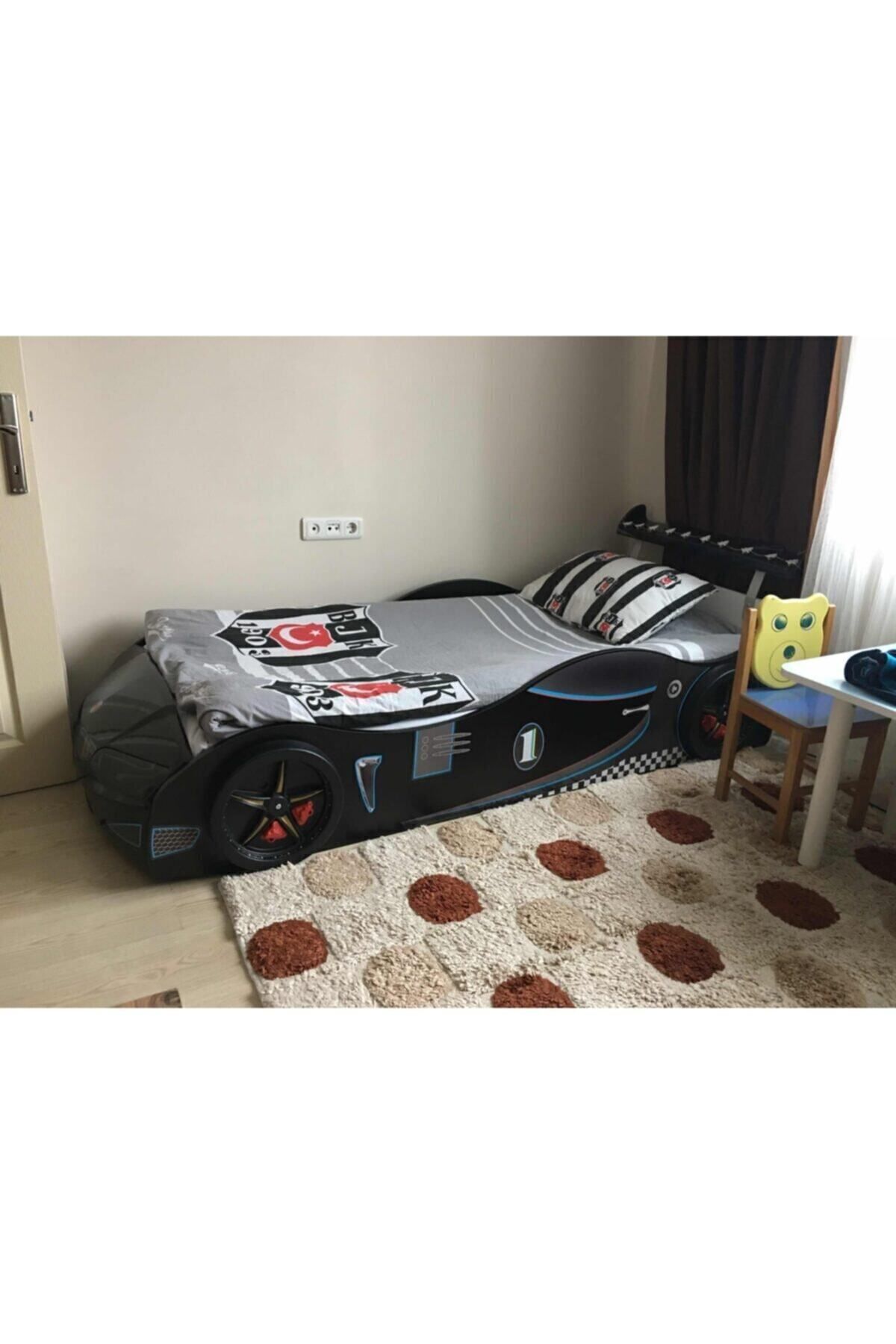 Genel Markalar Bmw - Full - Arabalı Yatak Araba Karyola - M9 Serisi - Tekerleri Ledli & Kumandalı fotoğrafı 5 (önizleme)