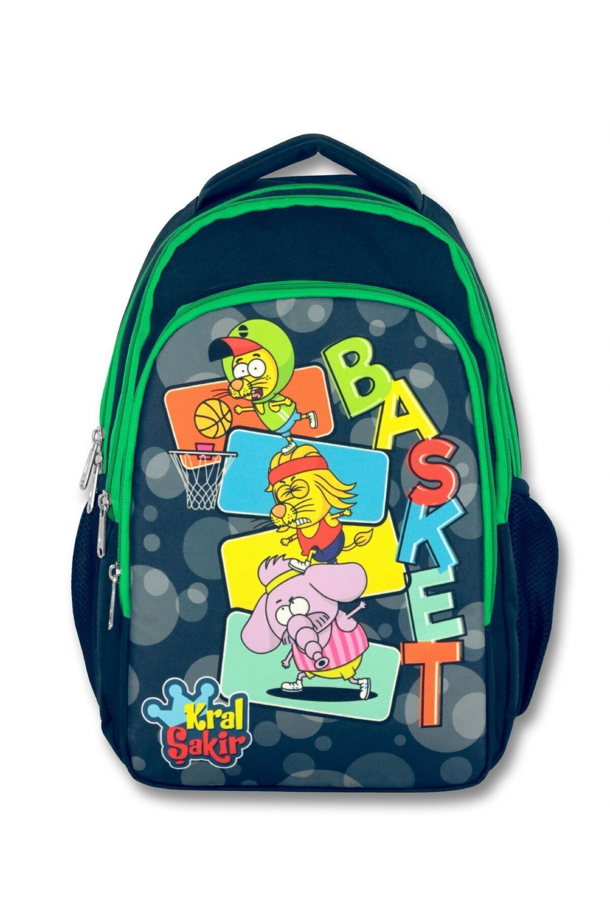 ÜMİT ÇANTA-Kral Şakir Basket - Primary School Backpack and Lunch Box Set 2