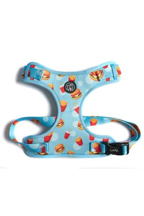 Lu and Ka Pets Hamburger Airmesh Göğüs Tasması