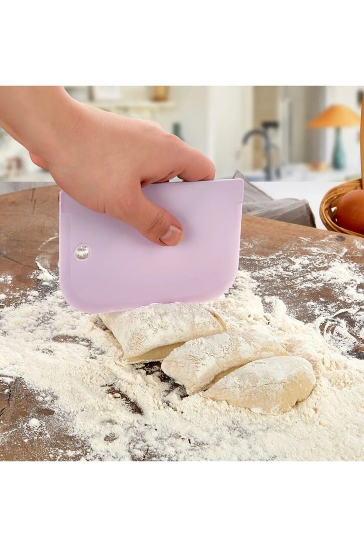 safestore-Practical 3-Piece Dough Scraper Set - Decorator Scraper 4