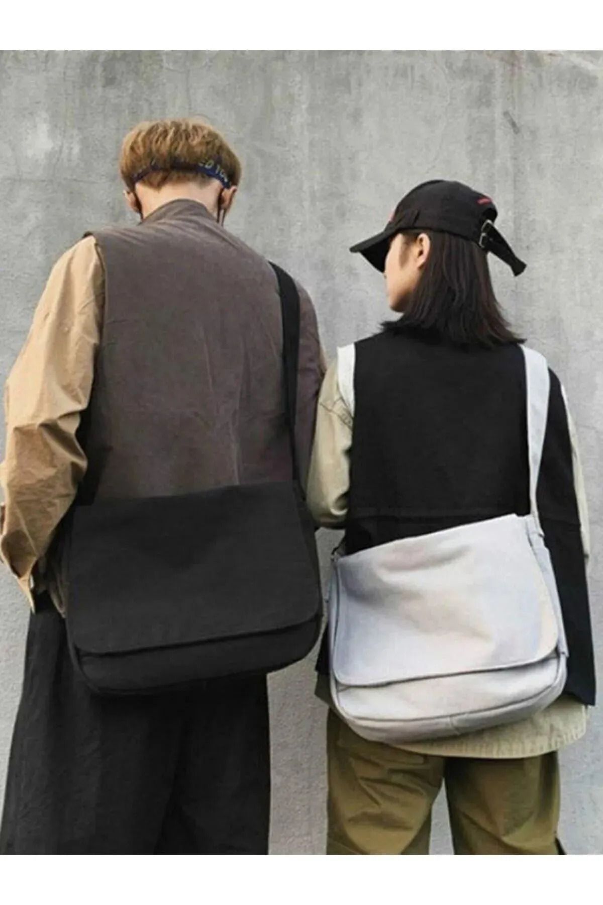 Postacı Çanta Unisex Su Geçirmez Kaliteli Kumaş