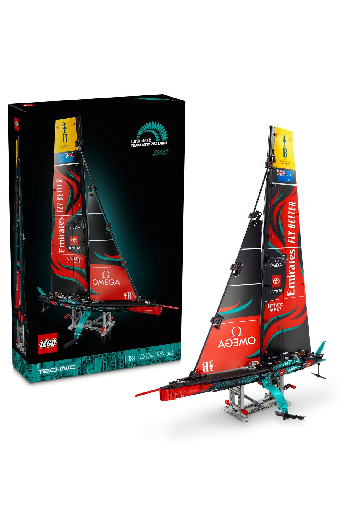 LEGO Technic Emirates Team New Zealand AC75 962 AliExpress