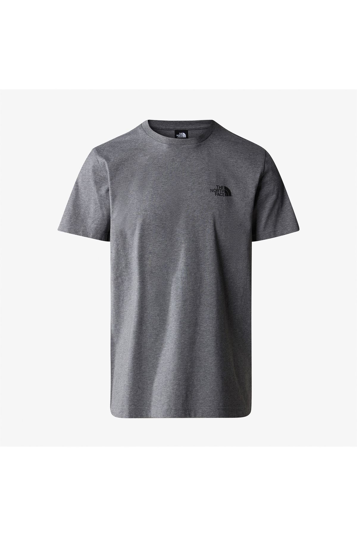 تی شرت خاکستری مردانه روزانه گنبد ساده The North Face