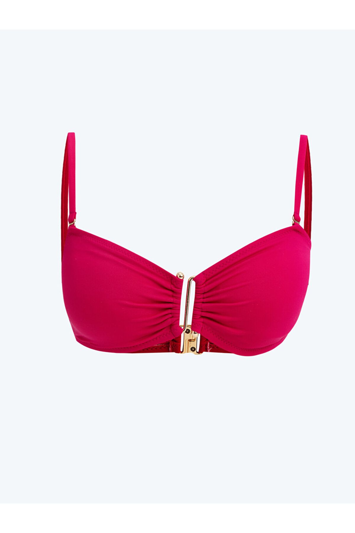 LC Waikiki Lcw Dream Fuchsia Damski Top Bikini - Ochrona Uv I Wyjmowane Wkładki Kobieta - 36