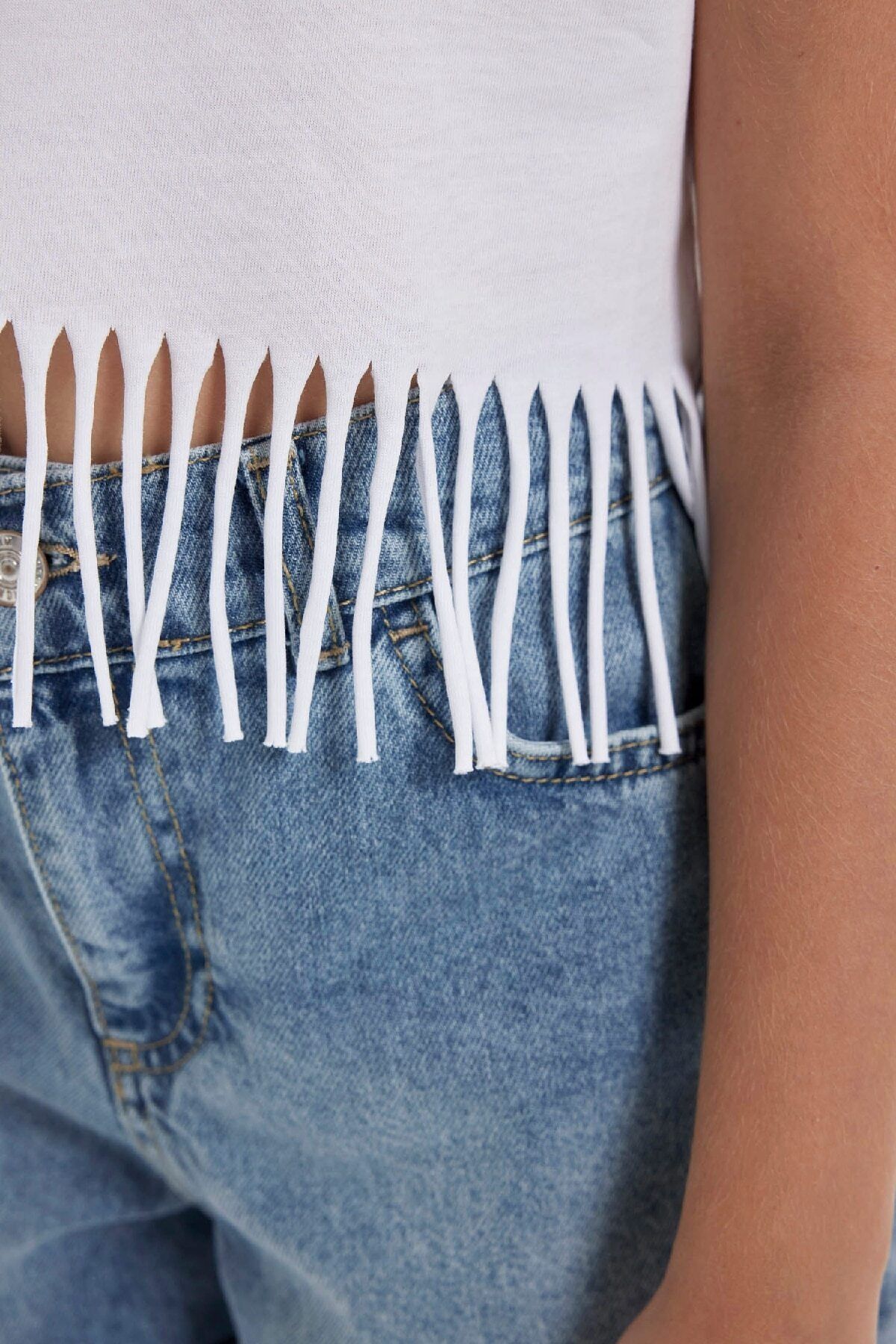 تی شرت دخترانه دفاکتو | D6079A824SP Defacto - Image 5