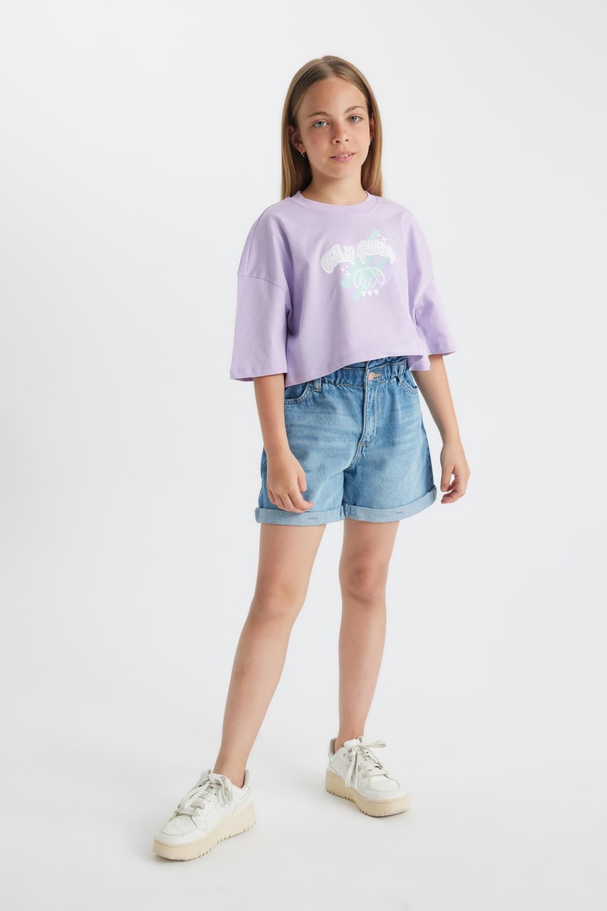 تی شرت دخترانه دفاکتو | C5461A824SM Defacto - Image 6