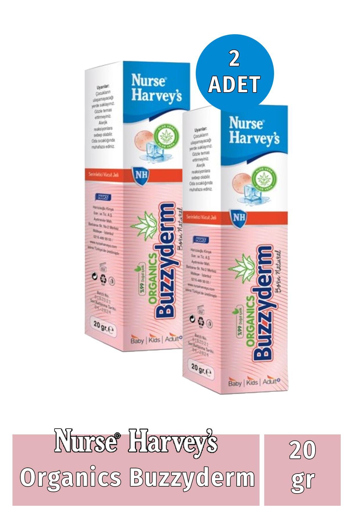 Nurse Harvey's Organics Buzzyderm 20 gr 2 Adet - Fiyatı, Yorumları