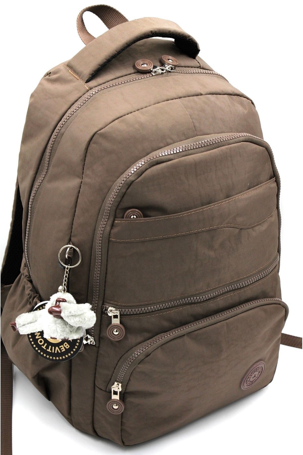Bevitton-Unisex Waterproof Fabric Mink Color Backpack and School Bag / 2400 2
