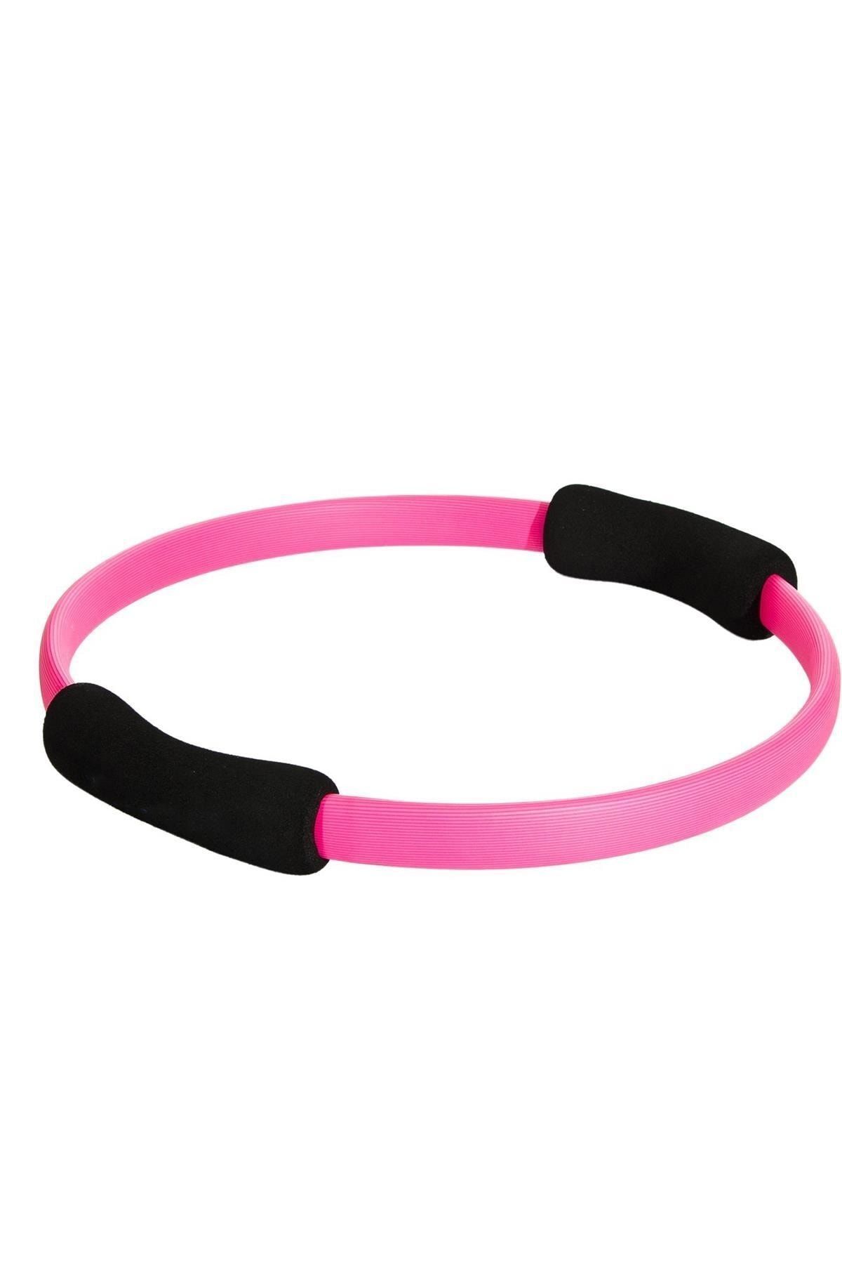 Hsport Ultra Dayanıklı 38cm Kırılmaz Pilates Çemberi Süngerli Egzersiz Yoga Çemberi Pilates Halkası