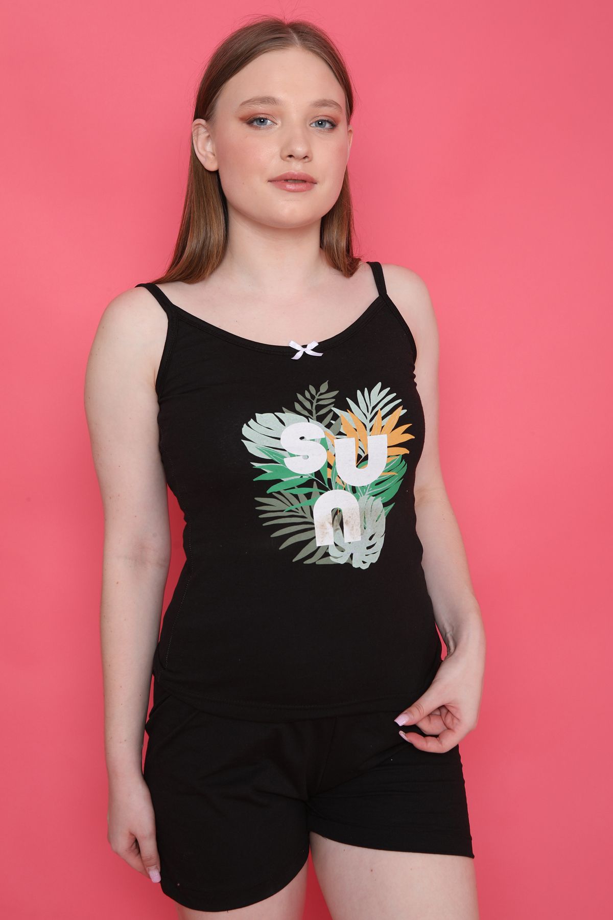 FAMES PİJAMA-Summer Shorts Set 4