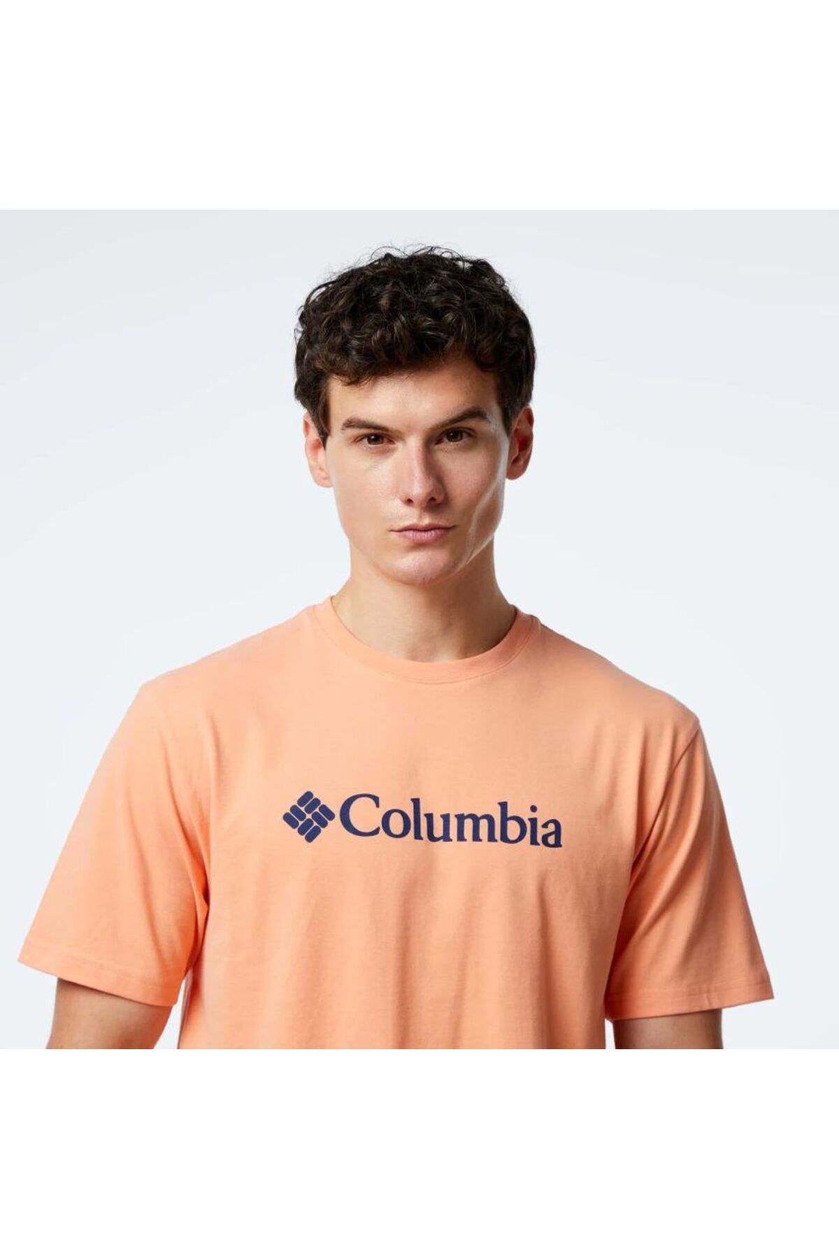 Columbia-Ανδρικό κοντομάνικο μπλουζάκι με λογότυπο - CSC Basic Big CS0287-882 4