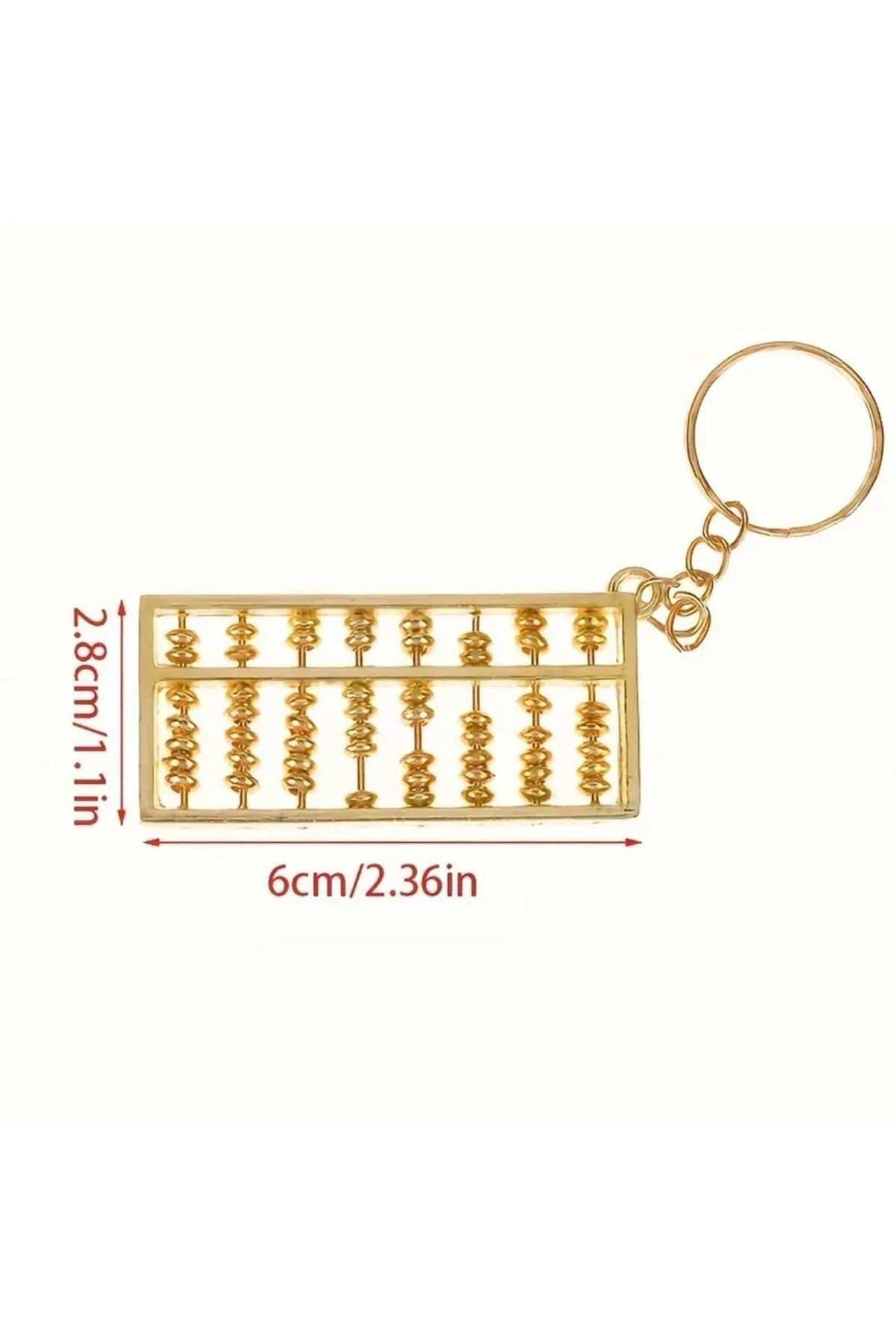 PİRAMİGO Keychain Lucky Abacus Soroban Design Trendyol