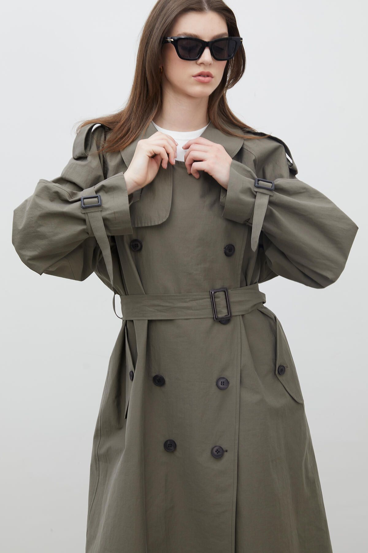 Manuka-KOPENHAG OVERSIZE TRENCHCOT KHAKI 3
