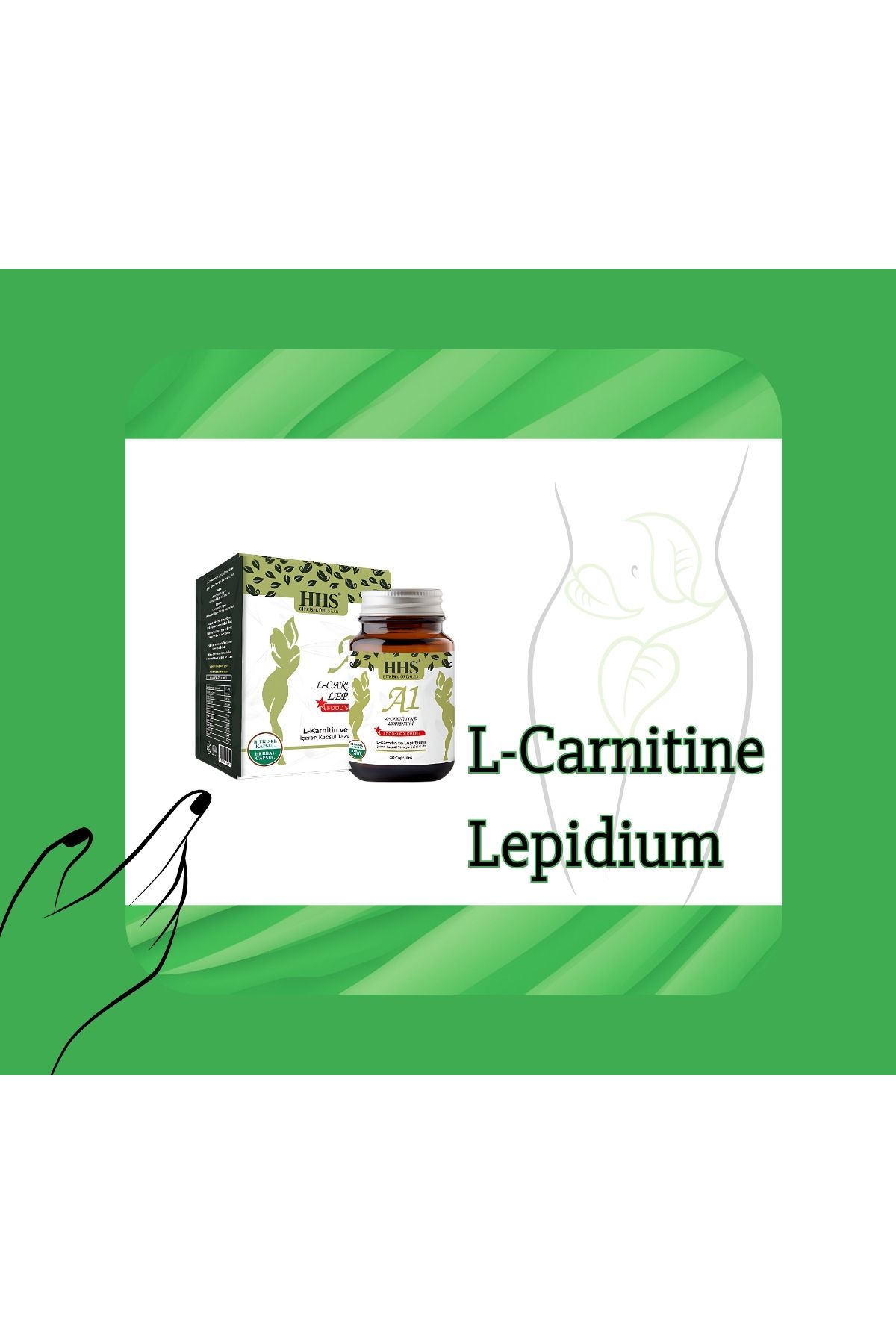 Hhs A1 L-carnitine 30 Kp HHS DOĞAL BİTKİSEL ÜRÜNLER