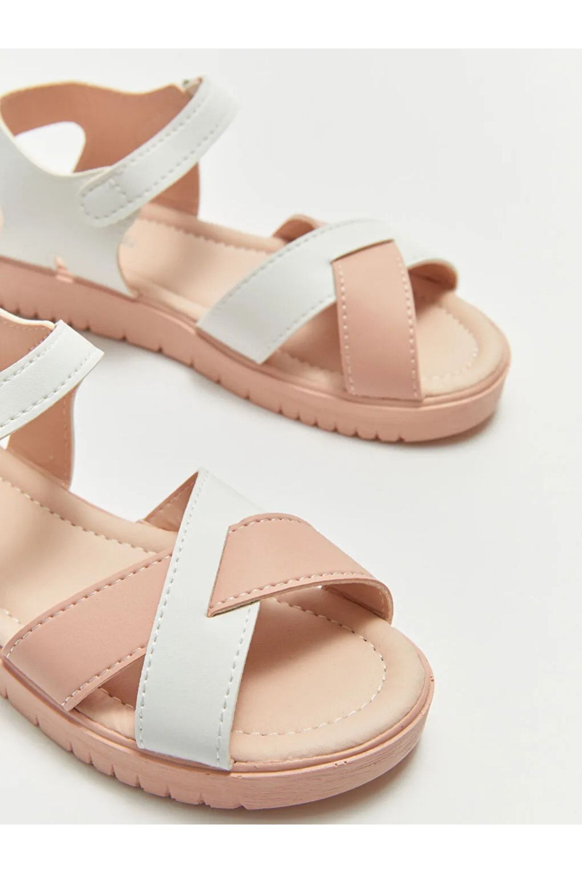 Lcw Steps Cırt Cırtlı Kız Çocuk Sandalet - 5