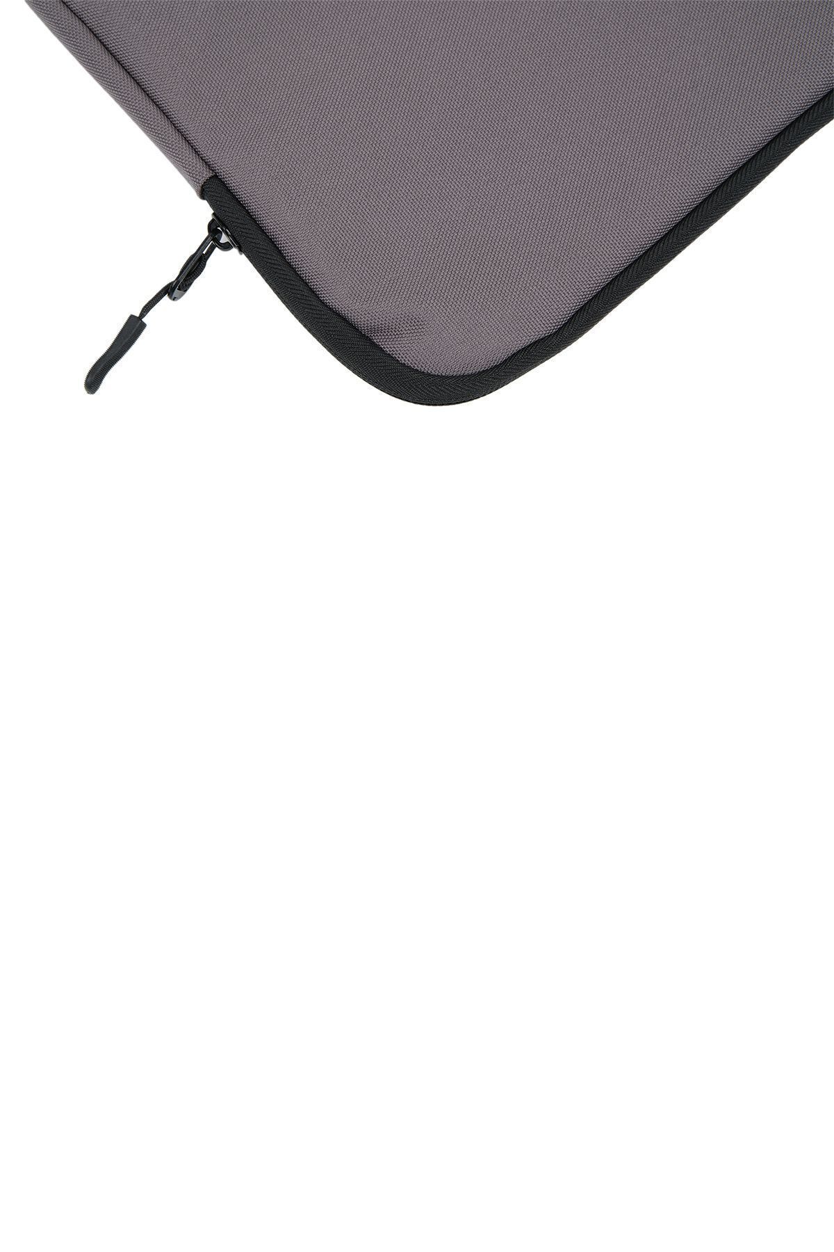 Gri 13-14 Inch Laptop Kılıfı