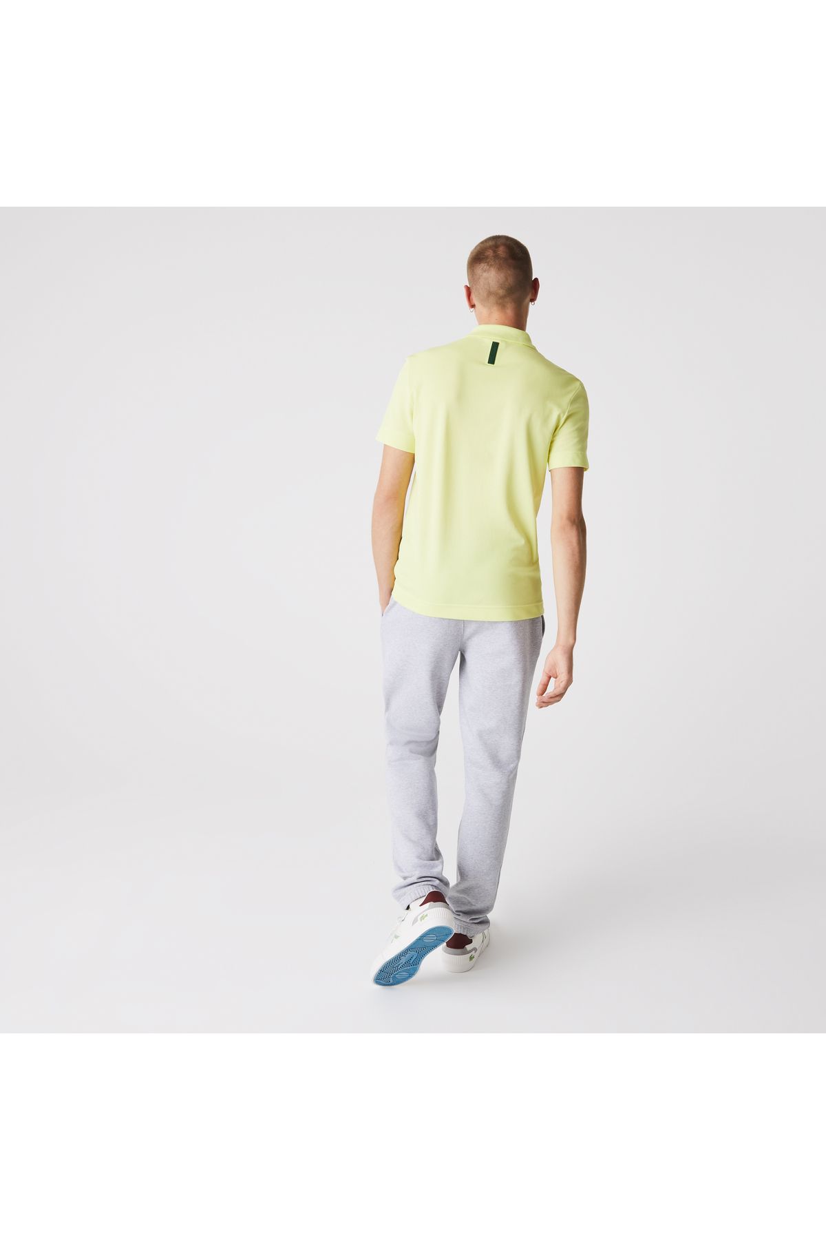 شلوار گرمکن خاکستری مردانه لباس متناسب با ورزشی شش Lacoste