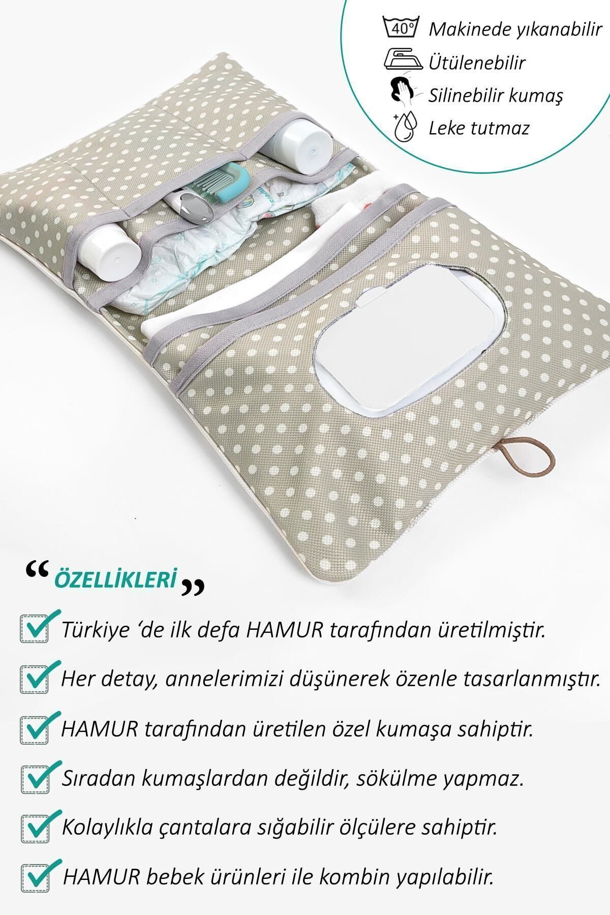 Anne Bebek Bakım Çantası Yenidoğan Alt Açma Değiştirme Düzenleyici Çantası Organizer Melis