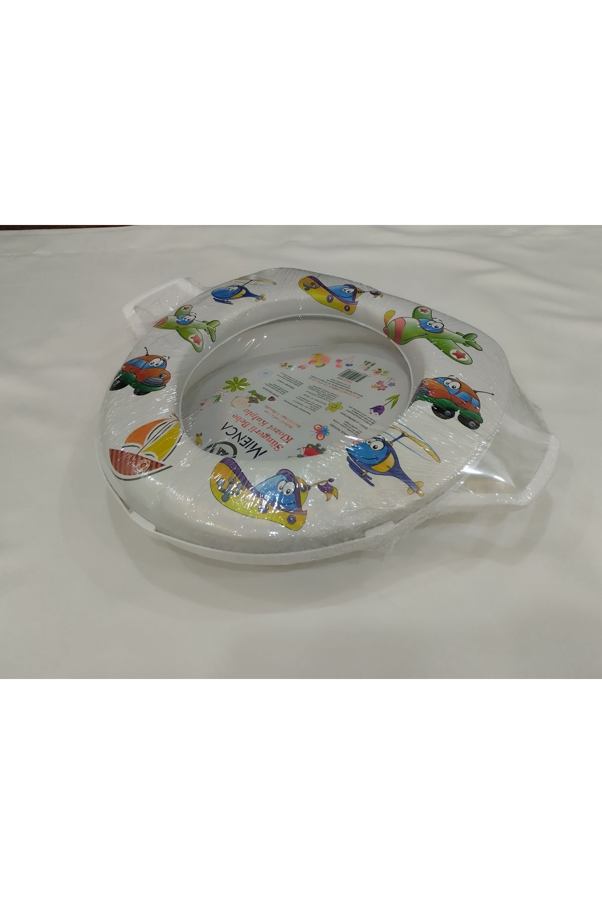 Merdem Süngerli Bebek Çocuk Klozet Kapağı Kulplu