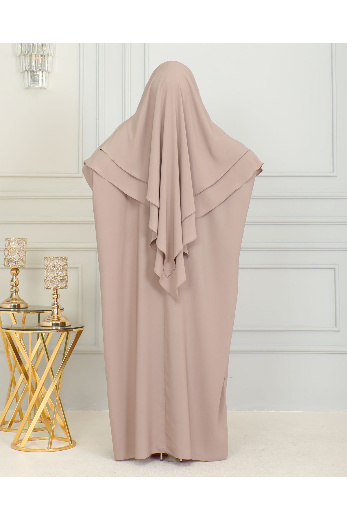HATİCEATABEYLİBUTİK-PRACTICAL TIED FOLDED SILK SUFLE 3
