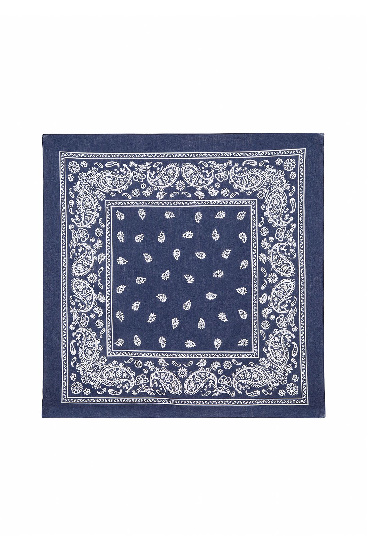 Mavi-Bedrucktes marineblaues Bandana 1911810-70491 4