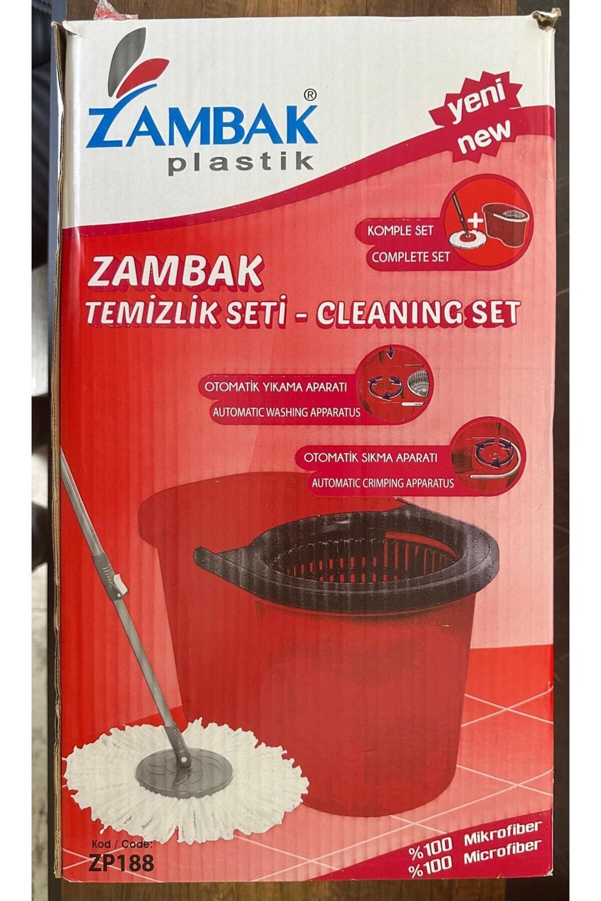Zambak-Zp 188 Red Automatic Cleaning Set 1