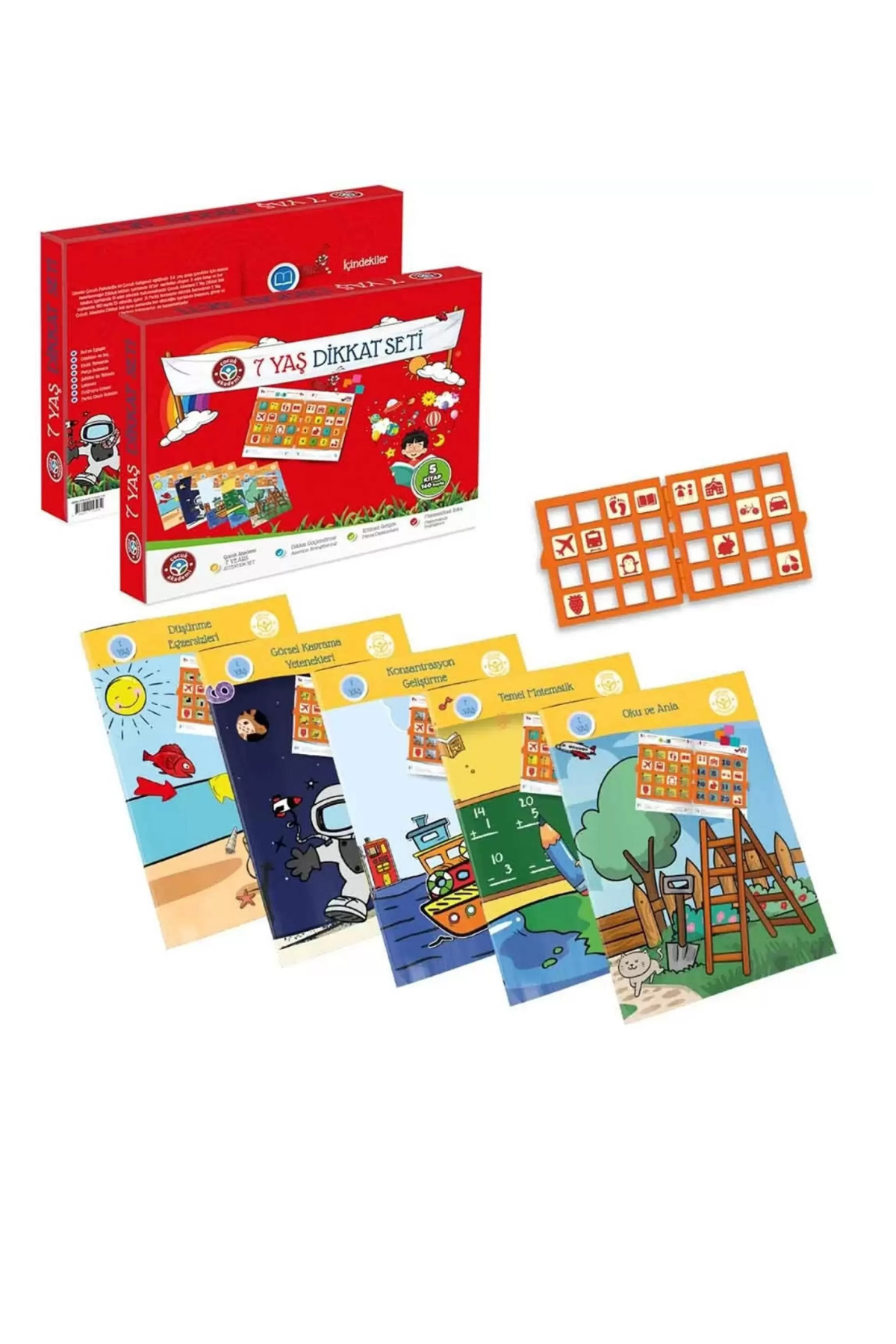 Çocuk Akademi 7 Yaş Dikkat-Etkinlik 2 Hikaye Kitabı Hediyeli fotoğrafı 2 (önizleme)