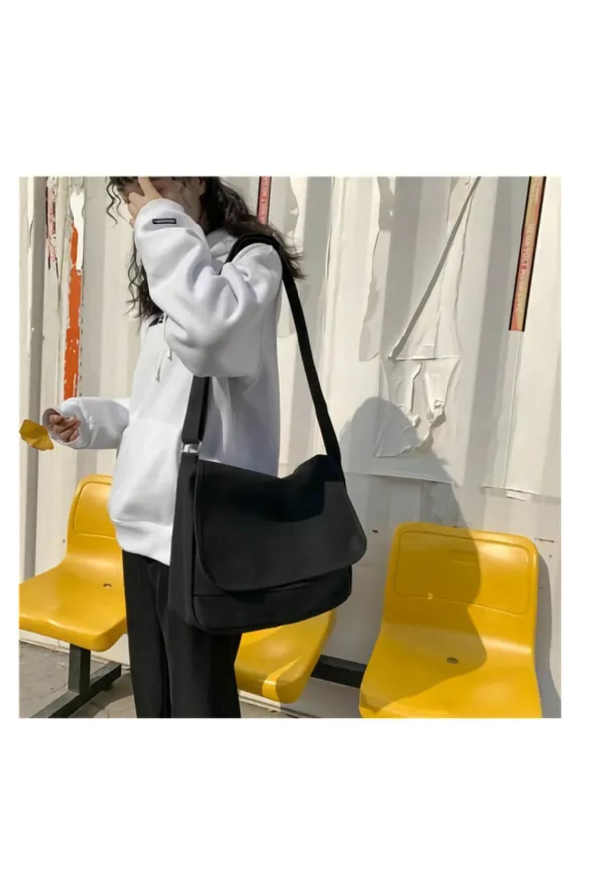 Postacı Çanta Unisex Su Geçirmez Kaliteli Kumaş