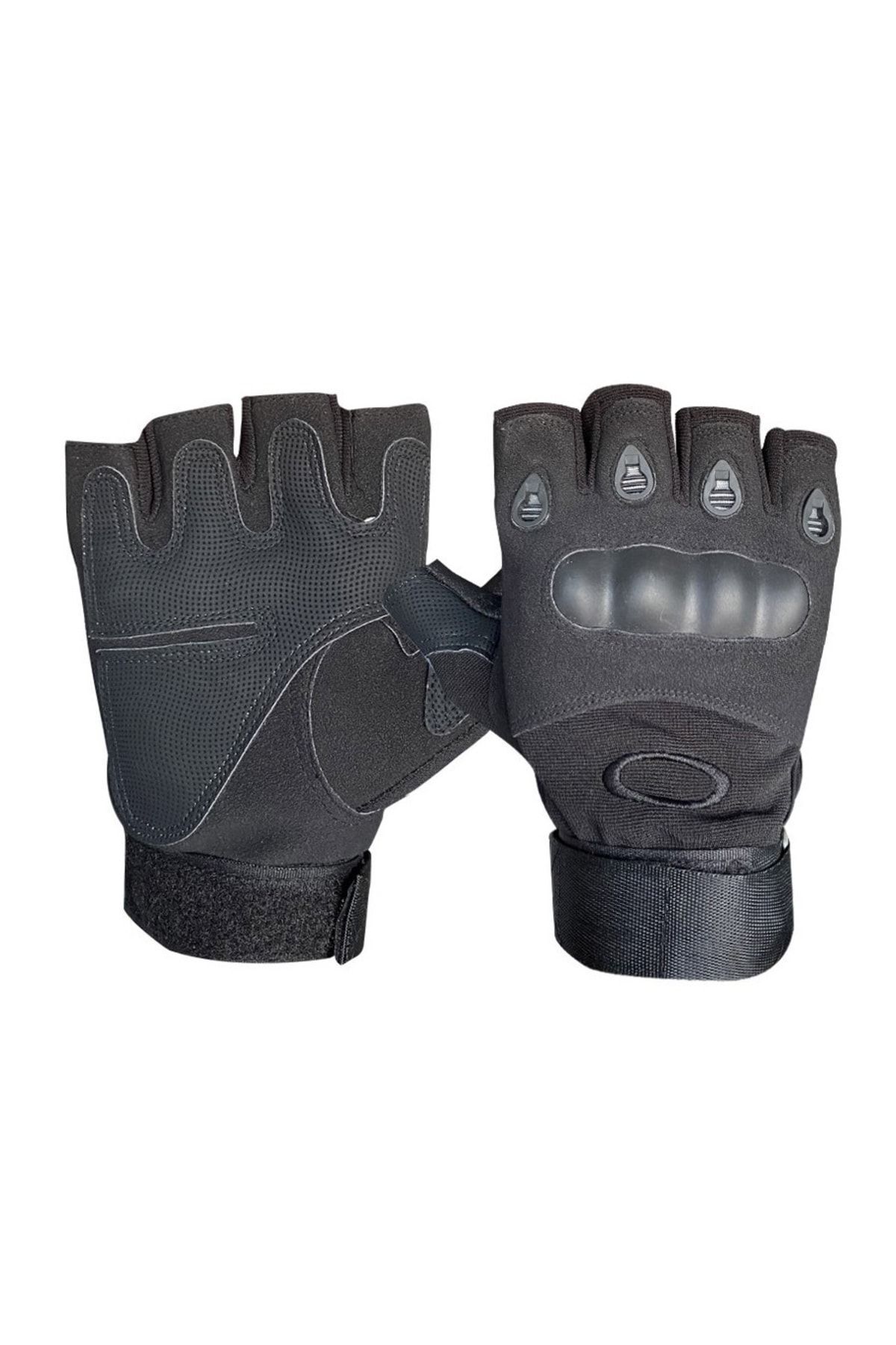Genel Markalar  Tactical Yarım Parmak Kesik Eldiven - Görsel 2