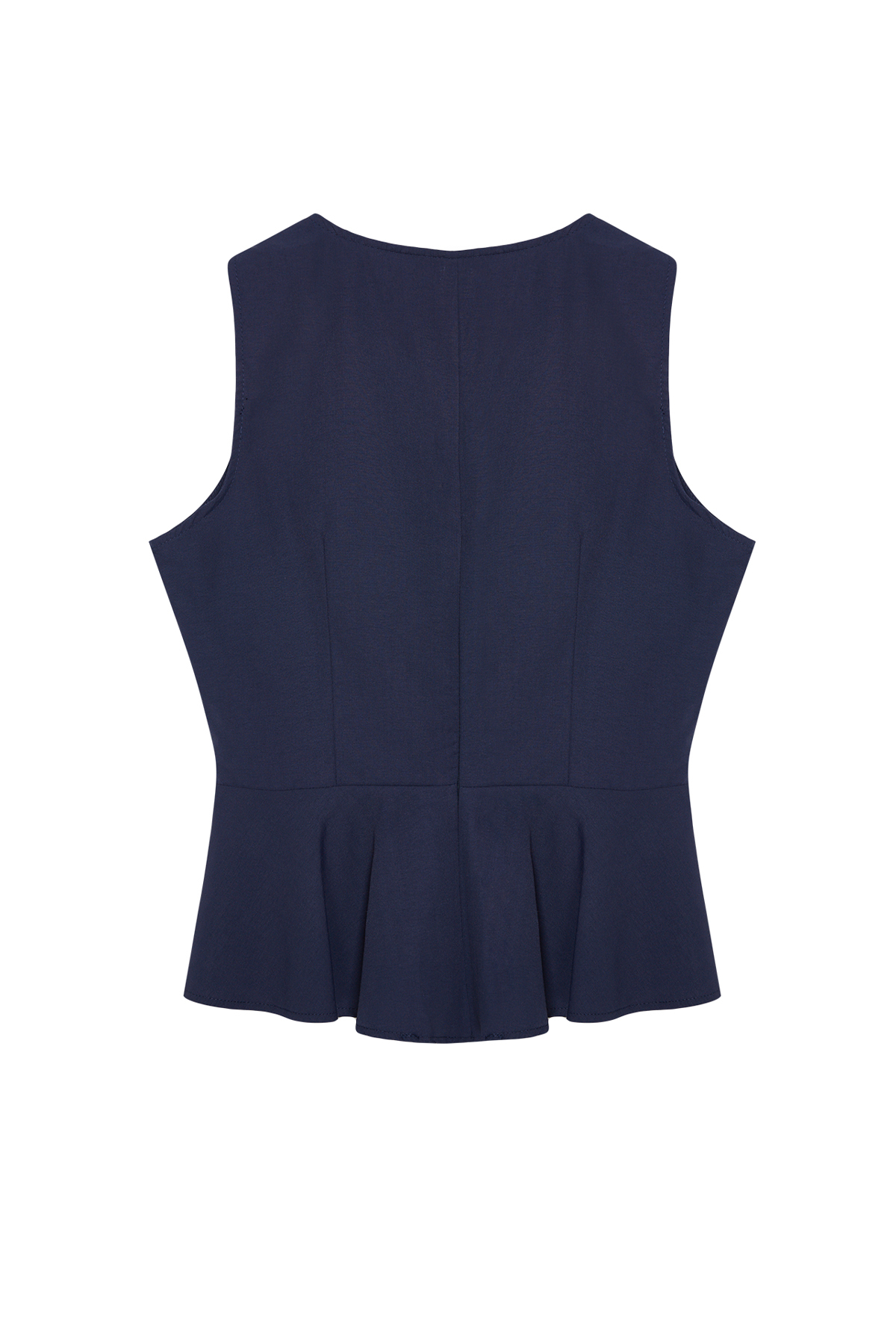 NCY- T19631 BLACK&BLUE BLOUSE