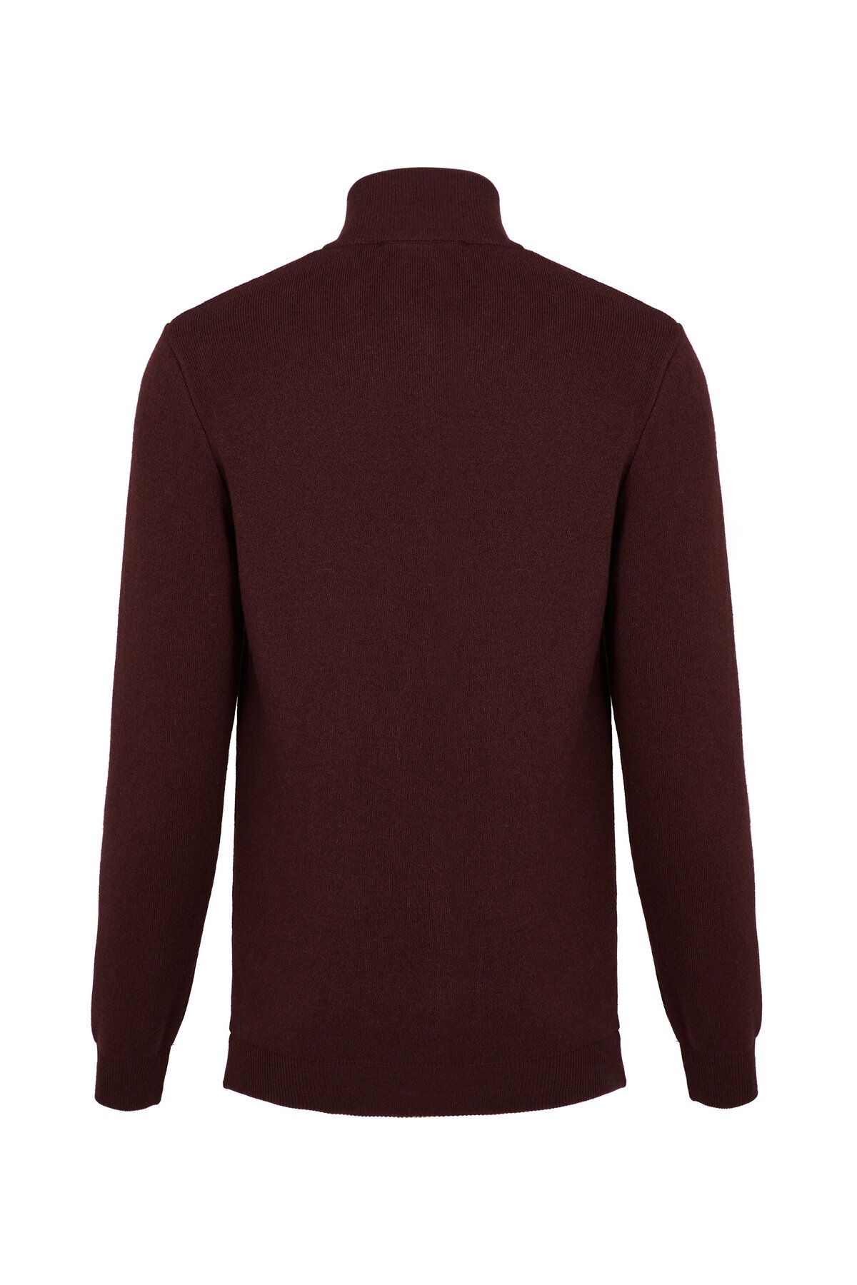 لباس بافتنی Claret Red Half Fisherman Vakko